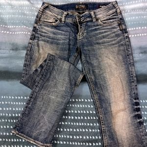 Silver Suki straight leg jeans